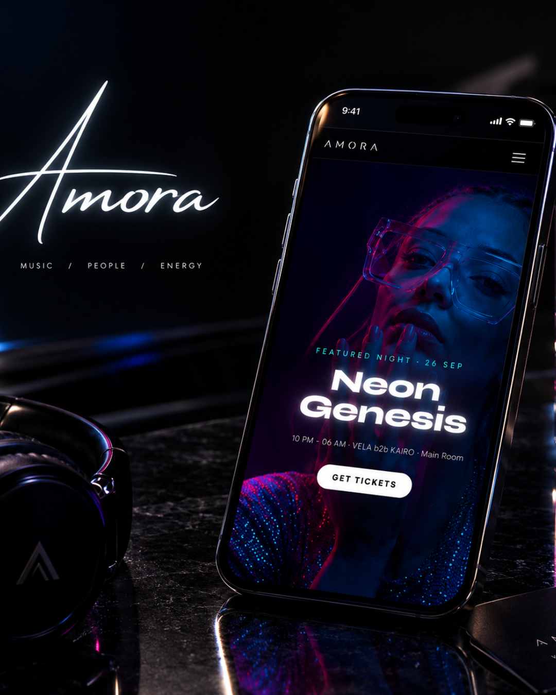 Amora — the bunker cathedral