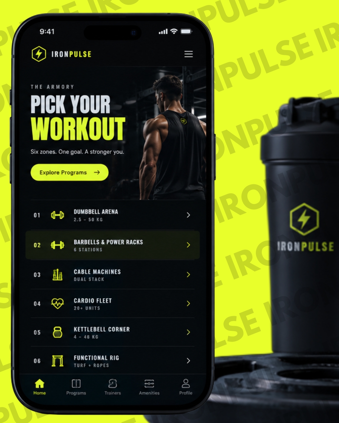 Iron Pulse — strength floor