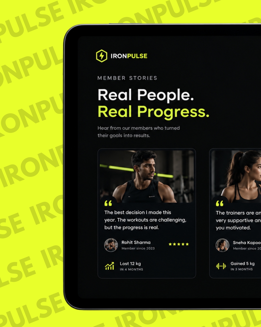 Iron Pulse — conditioning zone